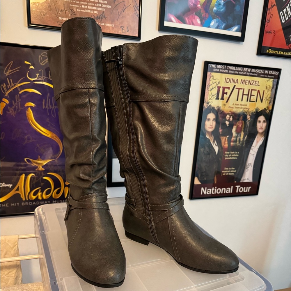 Women's Tall Black Boots